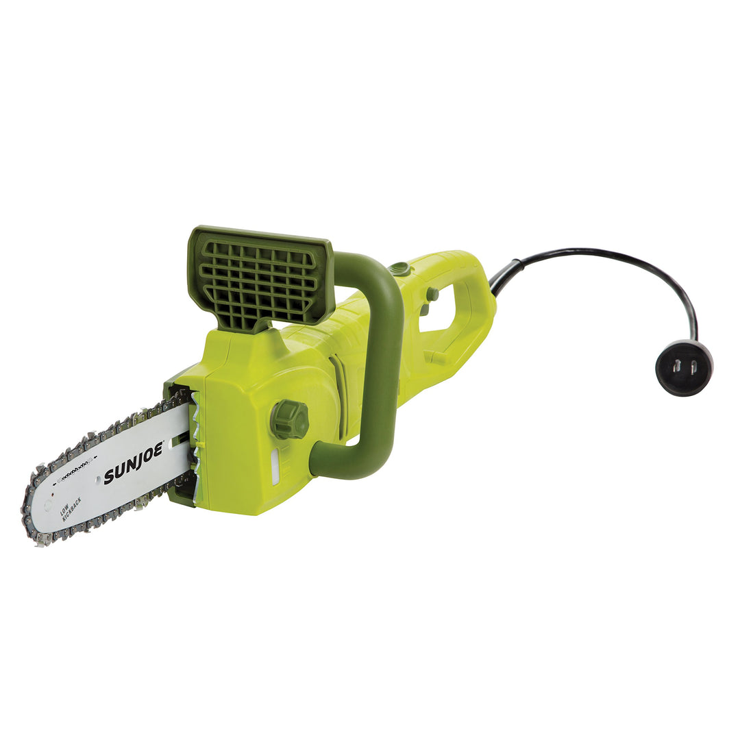 Restored Sun Joe SWJ806E 8-Inch 8.0 Amp 2-in-1 Convertible Pole Chain Saw, Green  [Remanufactured]