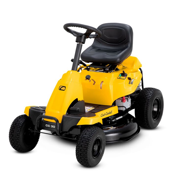 Cub Cadet CC30 Compact Riding Mower | | 30 in. | 10.5 HP | 344cc Briggs & Stratton Engine (Open Box)