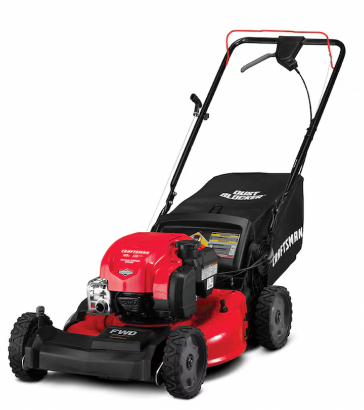 Restored CRAFTSMAN M260 | 21in Self-Propelled Lawn Mower | 163-cc Briggs and Stratton Engine | Vertical Storage (12AVU2BZ793) (Refurbished)