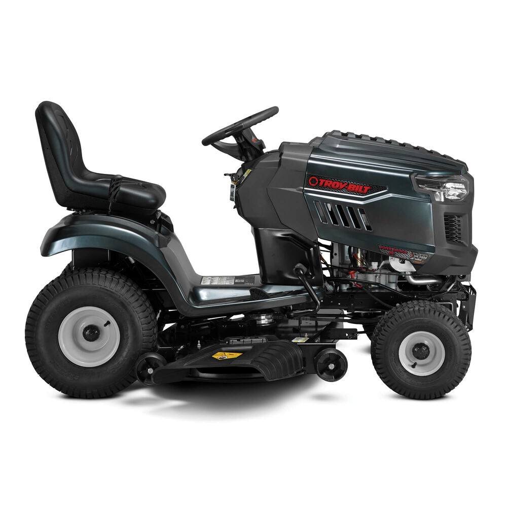 Troy-Bilt Super Bronco XP 46 |  46 in. Gas Riding Lawn Tractor | 679 cc V-Twin Engine | Hydrostatic Drive | Fabricated Deck | W/Mow in Reverse