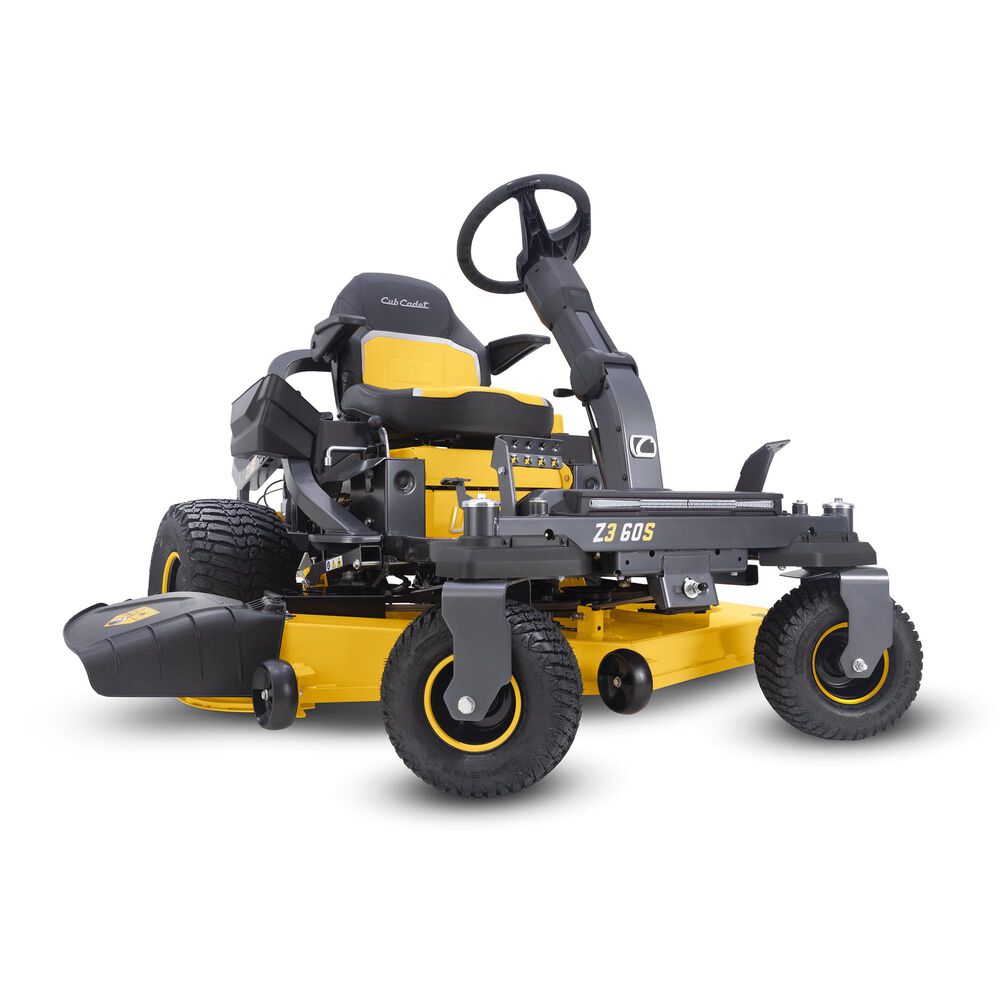 Cub Cadet Z3 60S | 60in 24 HP Zero-Turn Lawn Mower | 726cc Kawasaki Engine | Synchro-Steer Technology | Fabricated Deck (Refurbished)