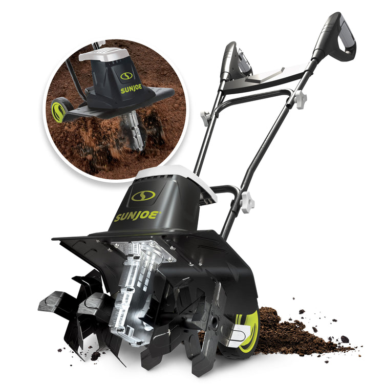 Restored Sun Joe TJ604E | 16 in 13.5 AMP Electric Garden Tiller/Cultivator (Refurbished)