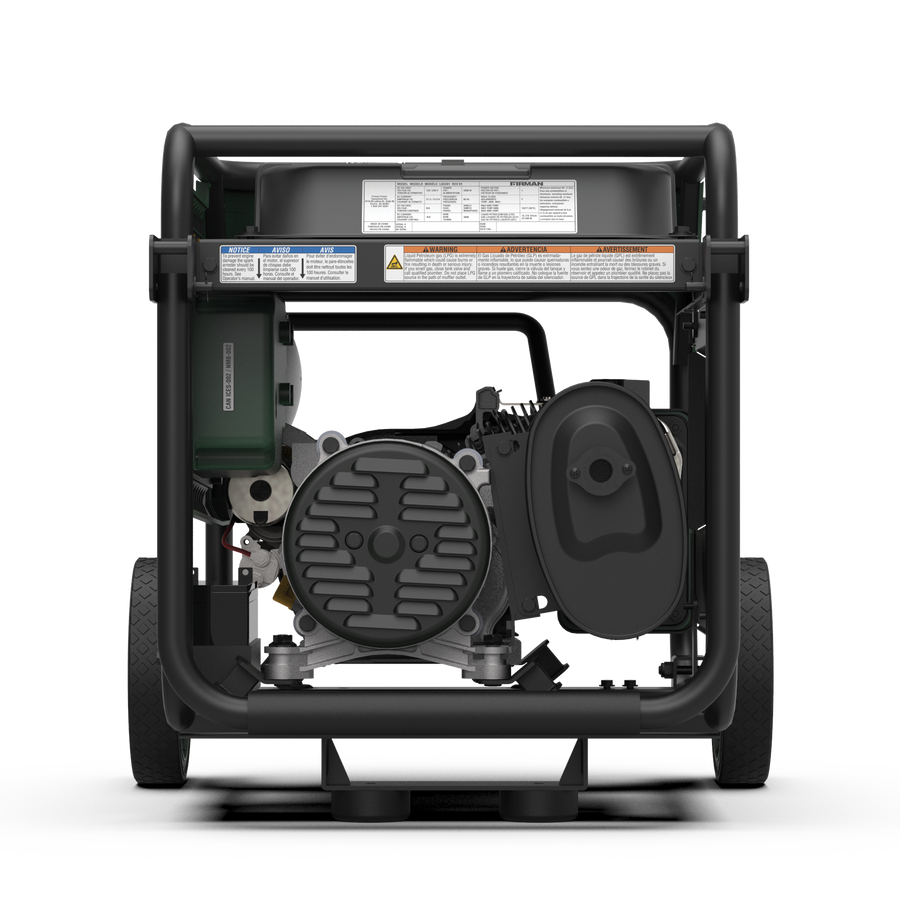 Restored Firman L03391 4100 Watt LPG Propane Portable Generator | Electric Start | 208 cc Engine (Refurbished)