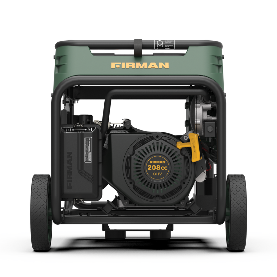 Restored Firman L03391 4100 Watt LPG Propane Portable Generator | Electric Start | 208 cc Engine (Refurbished)