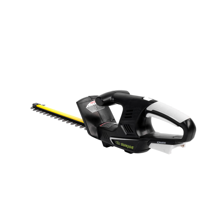 Sun Joe 24V-HT16-LTE | IONMAX Cordless Hedge Trimmer Kit | 16-inch | W/ 2.0-Ah Battery + Charger (Refurbished) | IN STORE EXCLUSIVE