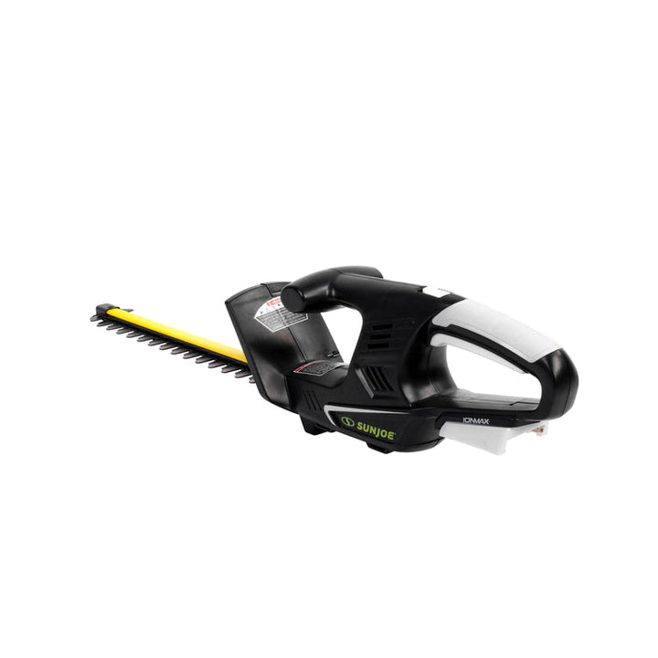 Sun Joe 24V-HT16-LTE | IONMAX Cordless Hedge Trimmer Kit | 16-inch | W/ 2.0-Ah Battery + Charger (Refurbished) | IN STORE EXCLUSIVE
