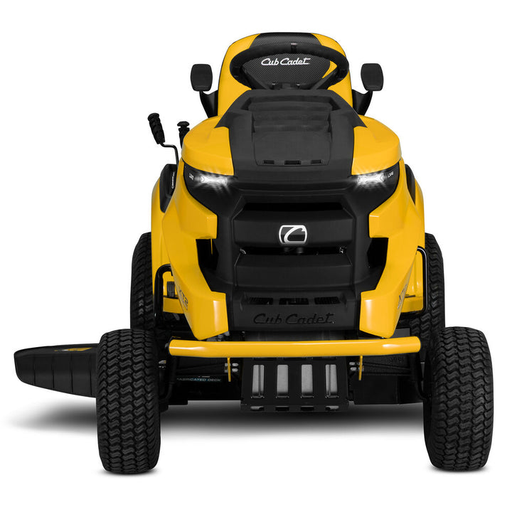 Cub Cadet XT2 LX42 "Mow and Snow" Snow Edition w/ Cab and Salt and Feed Spreader 42 in. Gas Riding Lawn Tractor  Enduro Series 42" 20HP Automatic Drive with Plow, Chains