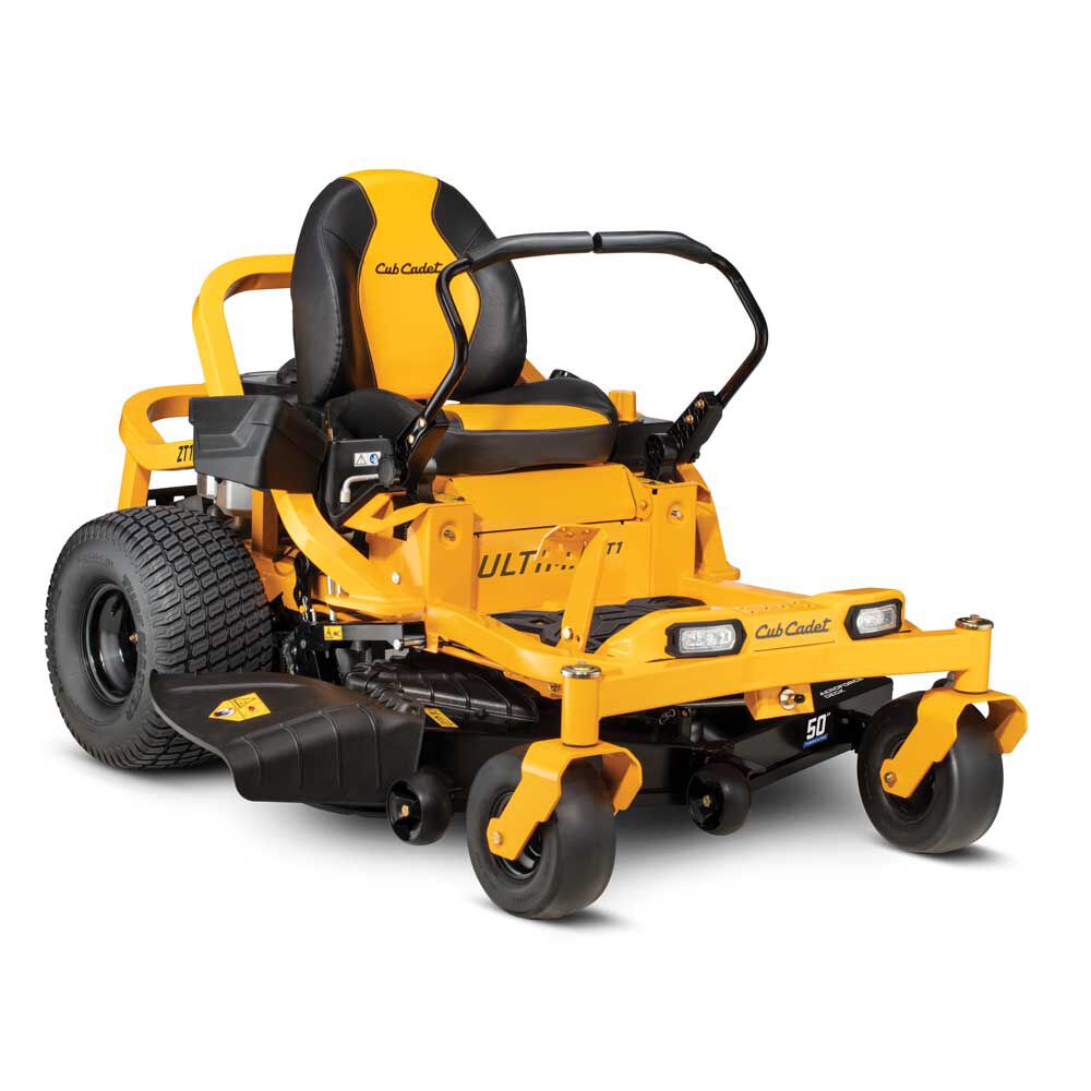 Cub Cadet ZT1 50 Zero-Turn Mower | 50-in. | 23 HP | 726cc Kawasaki FR691V twin-cylinder OHV engine | AeroForce Fabricated Deck | Ultima Series