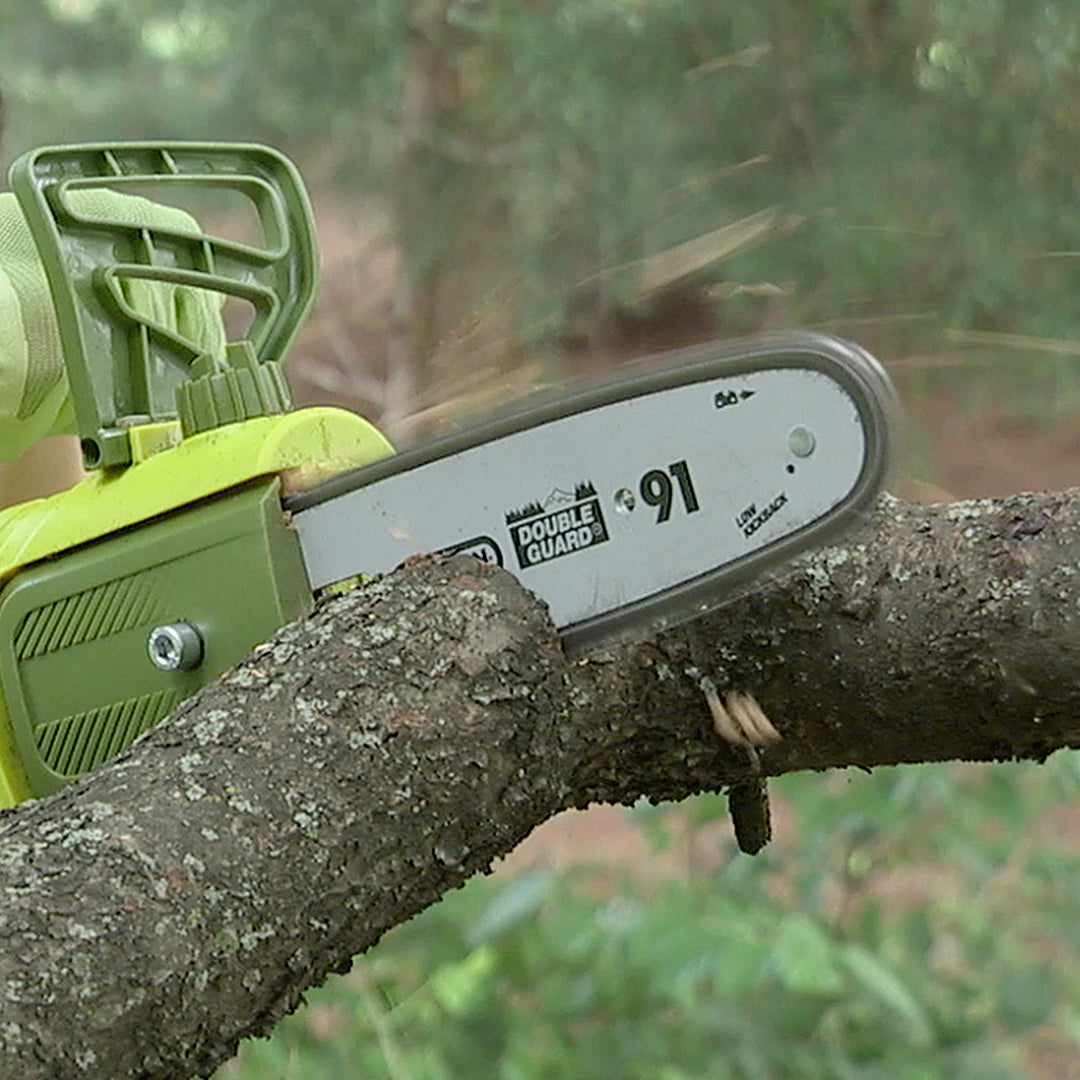 Restored Sun Joe SWJ805E | 2-in-1 Convertible Electric Telescoping Pole Chain Saw | 6 Amp (Refurbished)