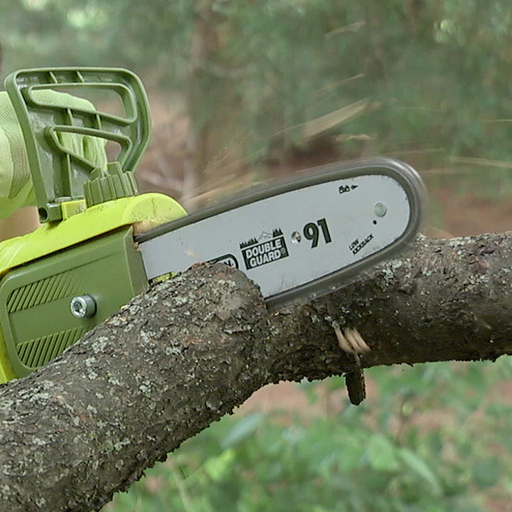 Restored Sun Joe SWJ805E | 2-in-1 Convertible Electric Telescoping Pole Chain Saw | 6 Amp (Refurbished)