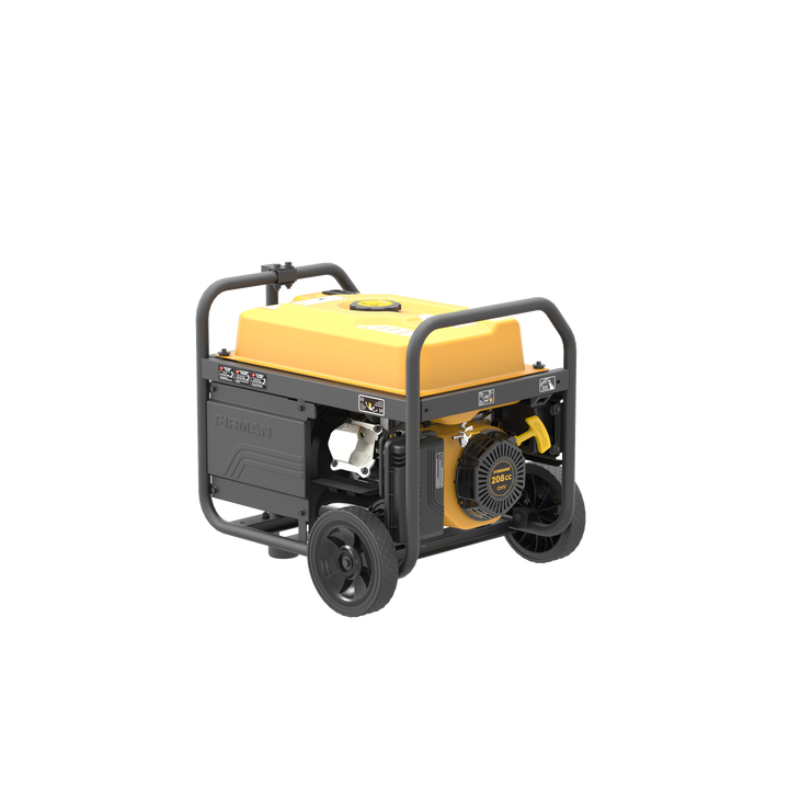 Restored Firman P03608 Gas Portable Generator | 4550W | 208 cc Engine 14 Hour Run Time | Remote Start | 120V | Generator Only (Refurbished)