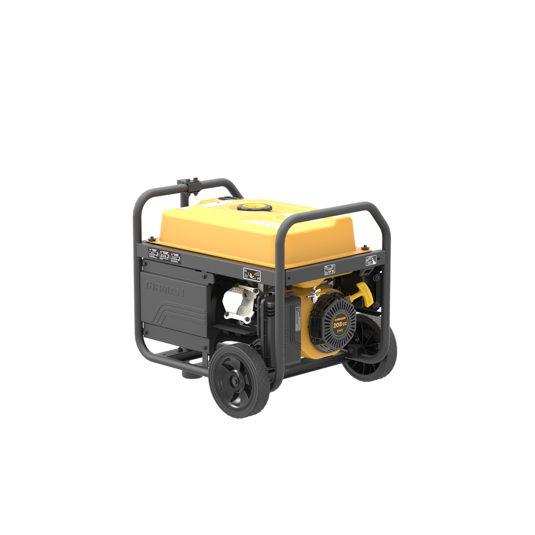 Restored Firman P03608 Gas Portable Generator | 4550W | 208 cc Engine 14 Hour Run Time | Remote Start | 120V | Generator Only (Refurbished) | IN-STORE EXCLUSIVE