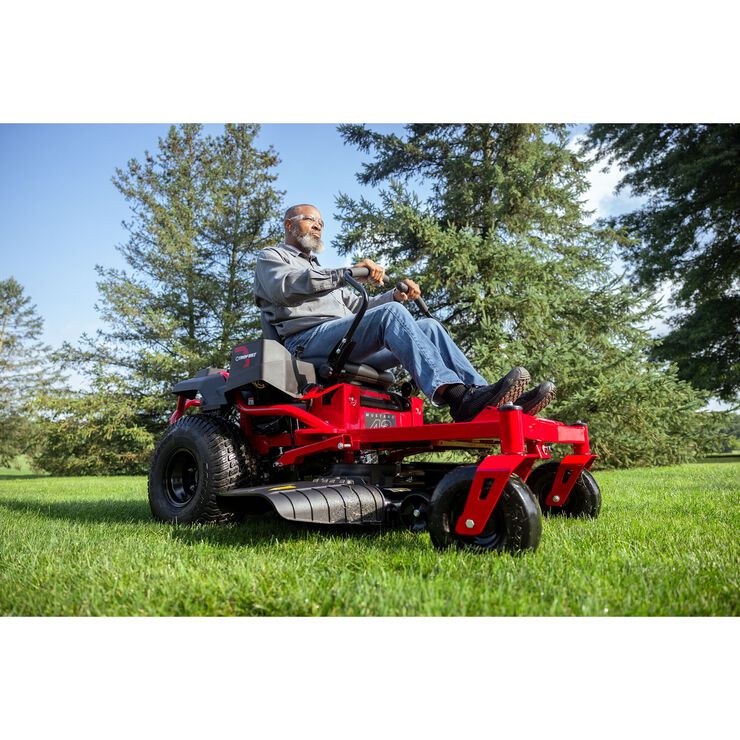 Troy-Bilt Mustang Z42 42 in. Zero-Turn Mower | 547cc Engine | Dual Hydrostatic Transmissions | High-Back Seat