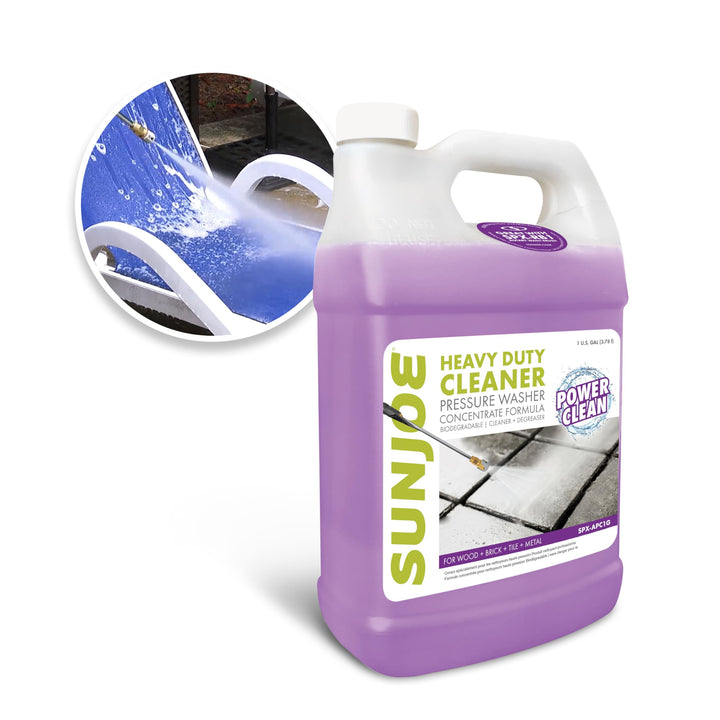 Sun Joe SPX-APC1G | All-Purpose Heavy Duty Pressure Washer Rated Cleaner + Degreaser | 1-Gallon (Open Box)