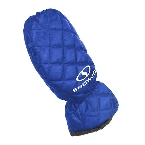 Snow Joe SJEG02M | Polar Fleece Lined Mitt With Built-In Ice Scraper | Waterproof | Heavy-Duty Ice Scraper