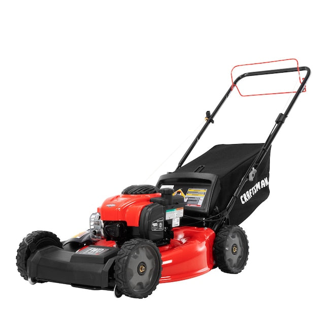 Restored CRAFTSMAN M220 | 21-in Self-Propelled Gas Lawn Mower | 150-cc | Briggs & Stratton Engine (12A-A26B793) (Refurbished)