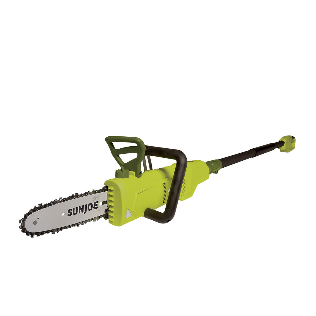 Restored Sun Joe SWJ805E | 2-in-1 Convertible Electric Telescoping Pole Chain Saw | 6 Amp (Refurbished)