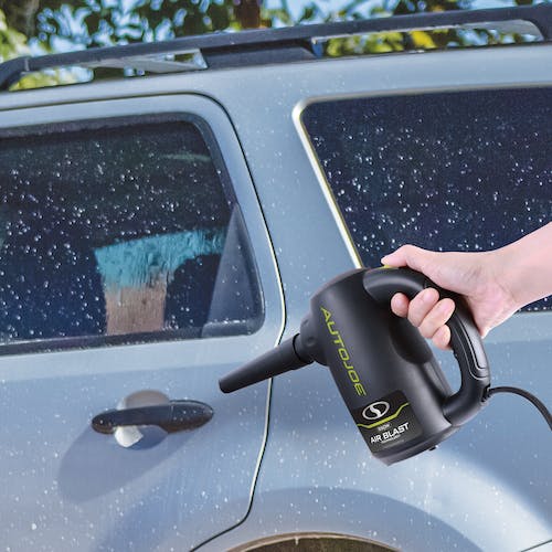 Restored Auto Joe ATJ-ABD1 550-Watt Air Blasting Water Dryer | w/ 10-Ft AC Cord, Storage Bag, & 9 Nozzle Attachments for additional cleaning and Air Inflation (Refurbished)