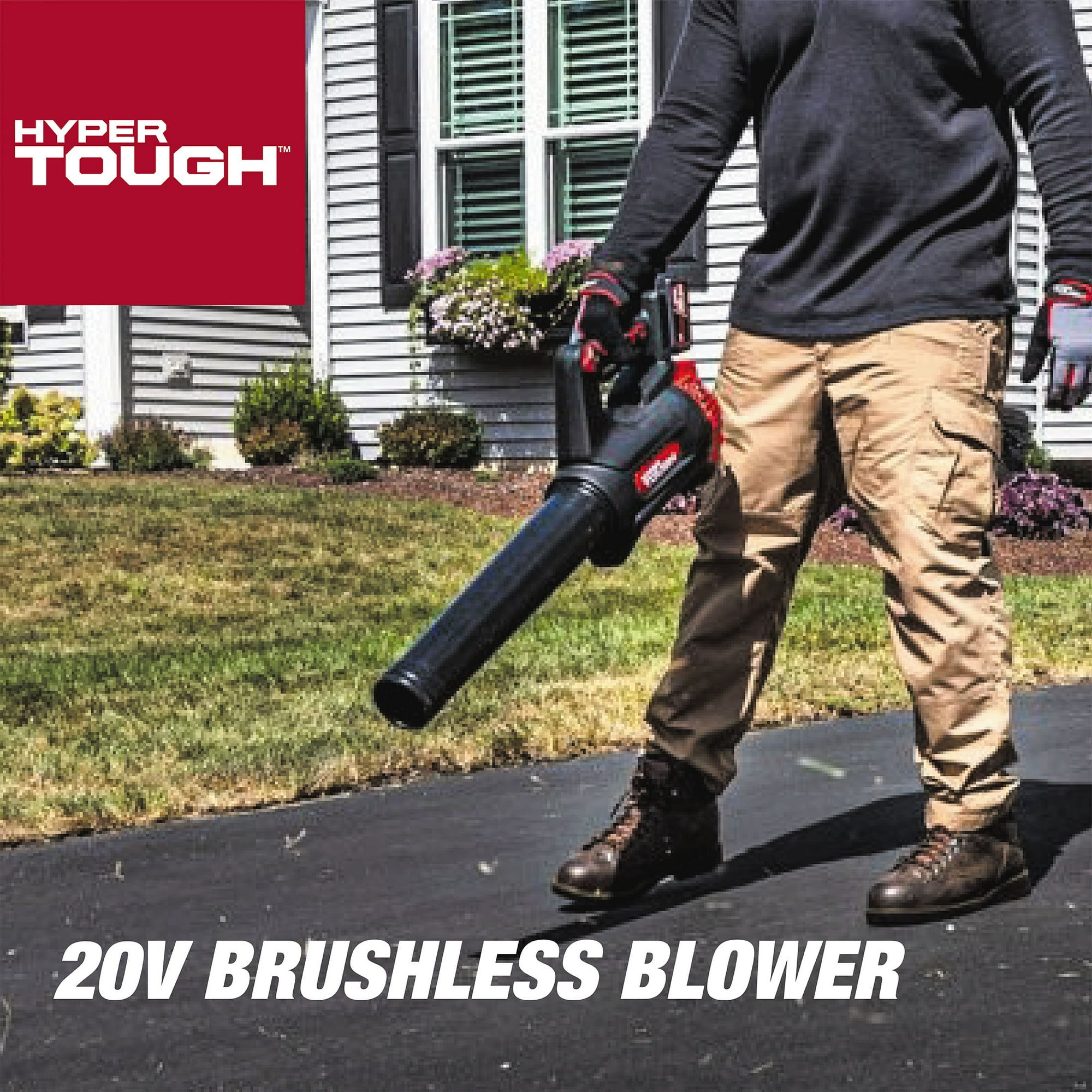 Restored Hyper Tough Brushless Handheld Battery Blower 20V Max 110 JOE s Factory Outlet