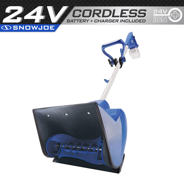 Restored Snow Joe 24V-SS10-RM 24-Volt iON+ Cordless Snow Shovel Kit | In-Store Exclusive | 10-Inch | W/ 4.0-Ah Battery and Charger (Refurbished)