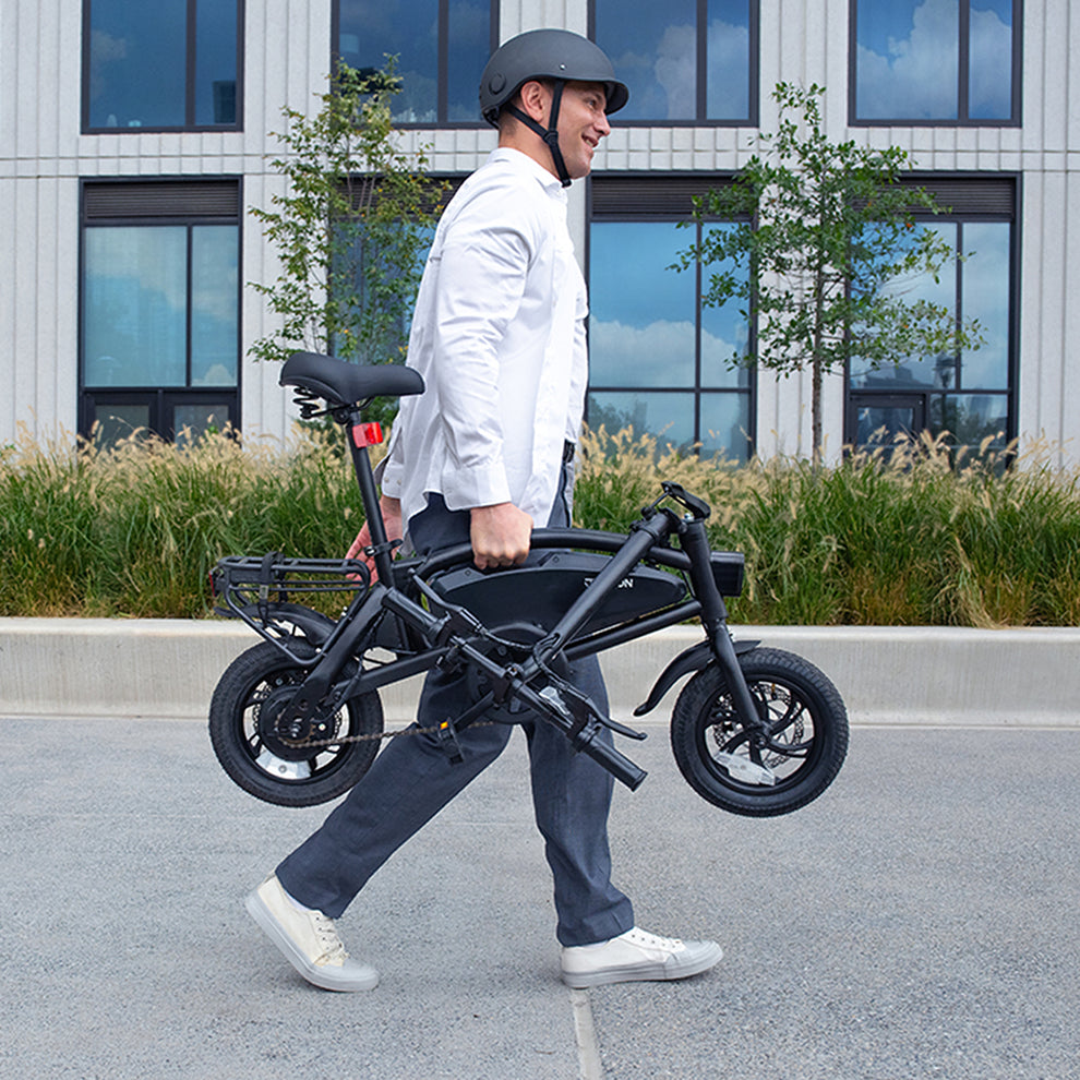 Jetson Axle X Foldable Electric Bike | 15.5 MPH & 25 Mile Range | Compact w/ Dual Disc Brakes & LED Headlight
