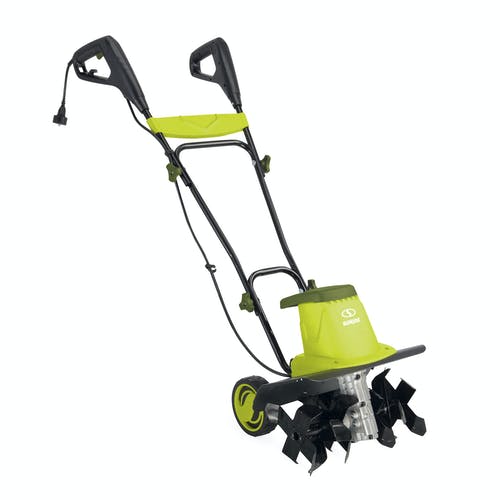 Sun Joe TJ603E | 16-Inch 12-Amp Electric Tiller and Cultivator (Refurbished) | In-Store Exclusive