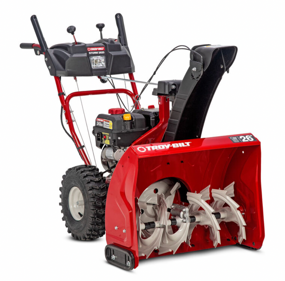 Troy-Bilt Storm 2620 | 2-Stage Self Propelled Gas Snow Blower| 26 in. | 243 cc | Electric Start
