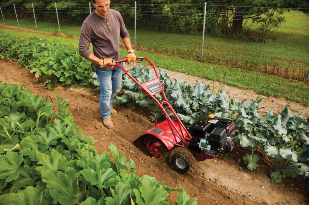 Troy-Bilt Bronco CRT Tiller | 208cc Engine | 14" Rear Tine Tiller (Open Box)