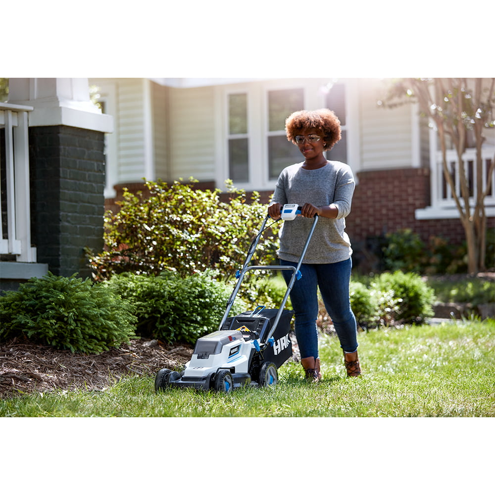 Restored HART 20-Volt 13-inch Push Mower (1) 4Ah Lithium-ion Battery (Refurbished)