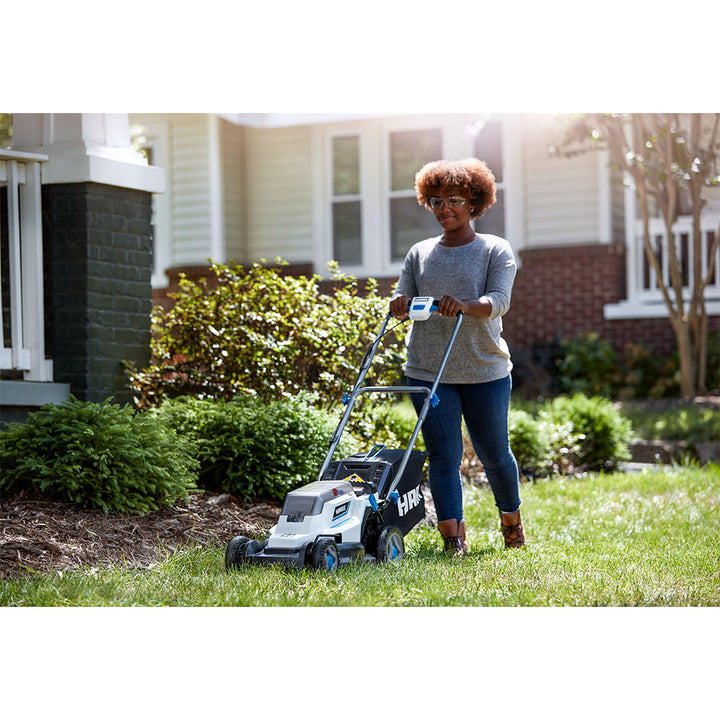 Restored HART 20-Volt 13-inch Push Mower | W/ 4Ah Lithium-ion Battery | HGPM021VNM | Some Cosmetic Wear (Refurbished)