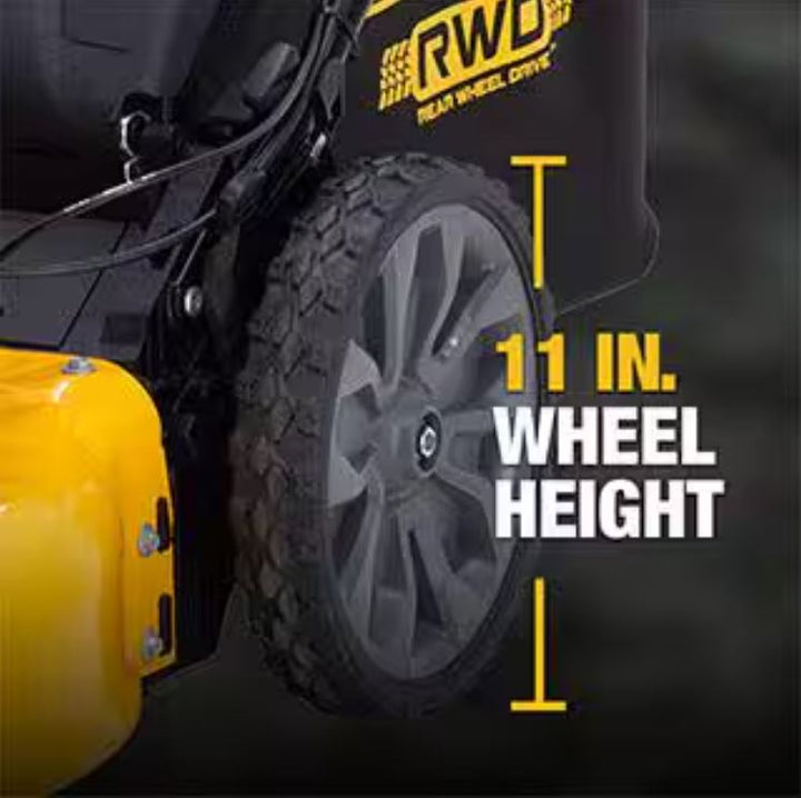 DEWALT 12AVP2R3739 | 21in. Self Propelled Lawn Mower | 163cc Briggs and Stratton 725Exi Engine | Rear Wheel Drive | 3-in-1 (Open Box)