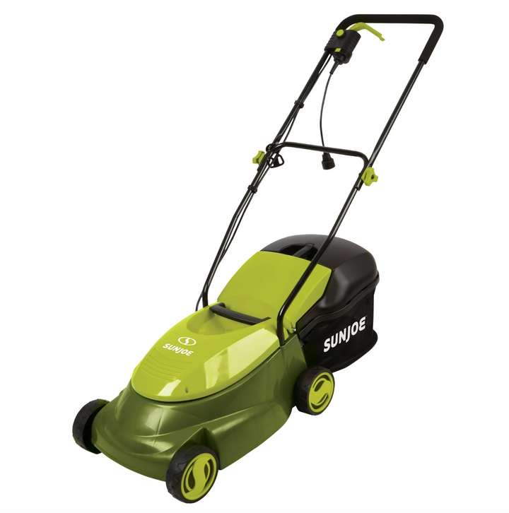 Restored Sun Joe MJ401E | In-Store Exclusive | Electric Lawn Mower With Grass Bag | 14-Inch | 12 Amp (Refurbished)