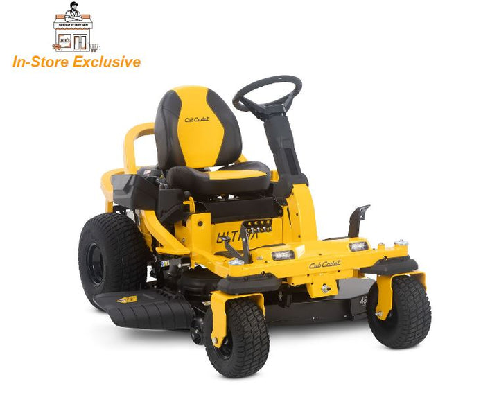 In-Store Exclusive | Cub Cadet Ultima Series ZTS1 46 Zero Turn Lawn Mower | 46" | 22HP | 725 cc Kohler 7000 series V-twin OHV engine | 17ARGBYNA10