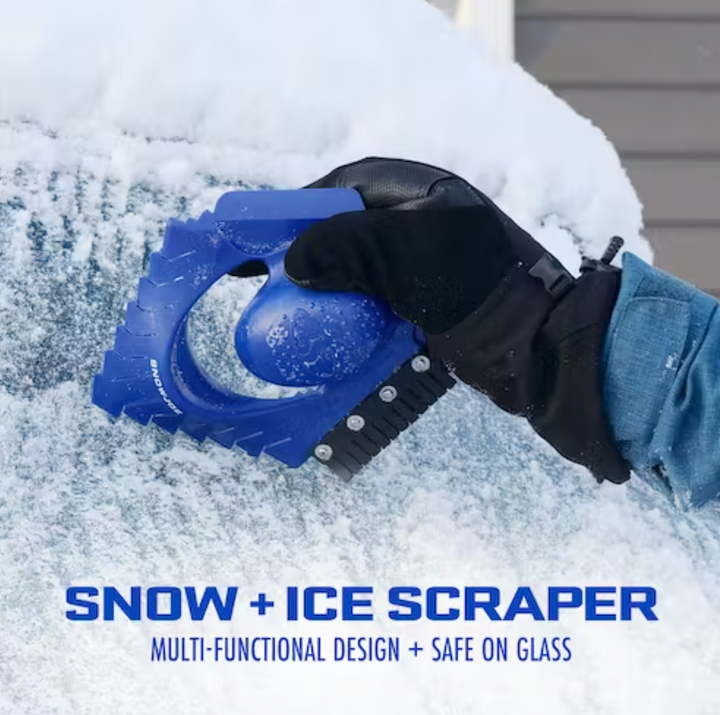 Restored Snow Joe 24V-SS13-TV1 Bundle | 13" Cordless Snow Shovel | 4-Ah Battery | Quick Charger | Cover + Ice Dozer Included (Refurbished)
