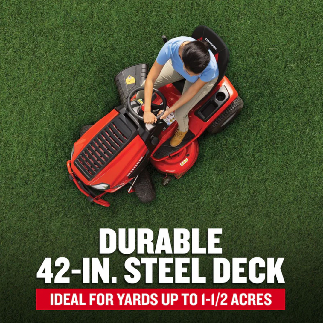 Craftsman T2200K | 42-in 20 HP 725cc Hydrostatic Riding Mower