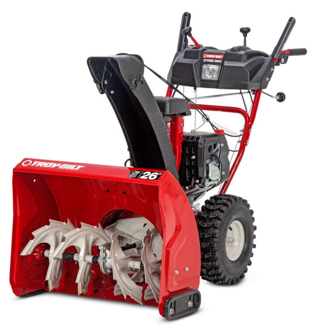 Troy-Bilt Storm 2620 | 2-Stage Self Propelled Gas Snow Blower| 26 in. | 243 cc | Electric Start