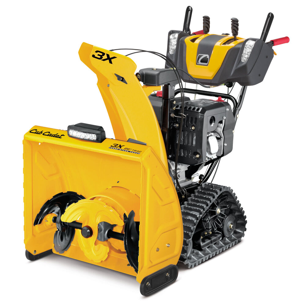 Cub Cadet 3X 26 in. TRAC Snow Blower | 357cc | Three-Stage | Electric Start | Steel Chute | Power Steering | Heated Grips