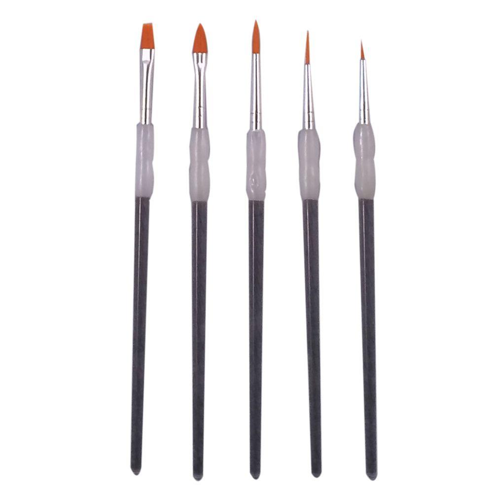 10 Pack | LINZER Maestra 5-Pc. Artist Paint Brush Set | Gold Taklon Filament