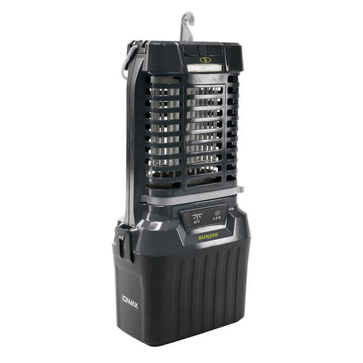 Restored Sun Joe 24V-BZ100-LTE | 24V Cordless Indoor/Outdoor Bug Zapper Kit | 1-Acre Coverage | W/ 2.0-Ah Battery + Charger (Open Box)