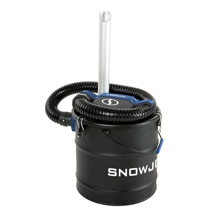 Restored Snow Joe ASHJ202 5 Amp 4.8 Gallon Ash Vacuum, Dual Filtration System, Reusable Fine Dust Cartridge (Refurbished)