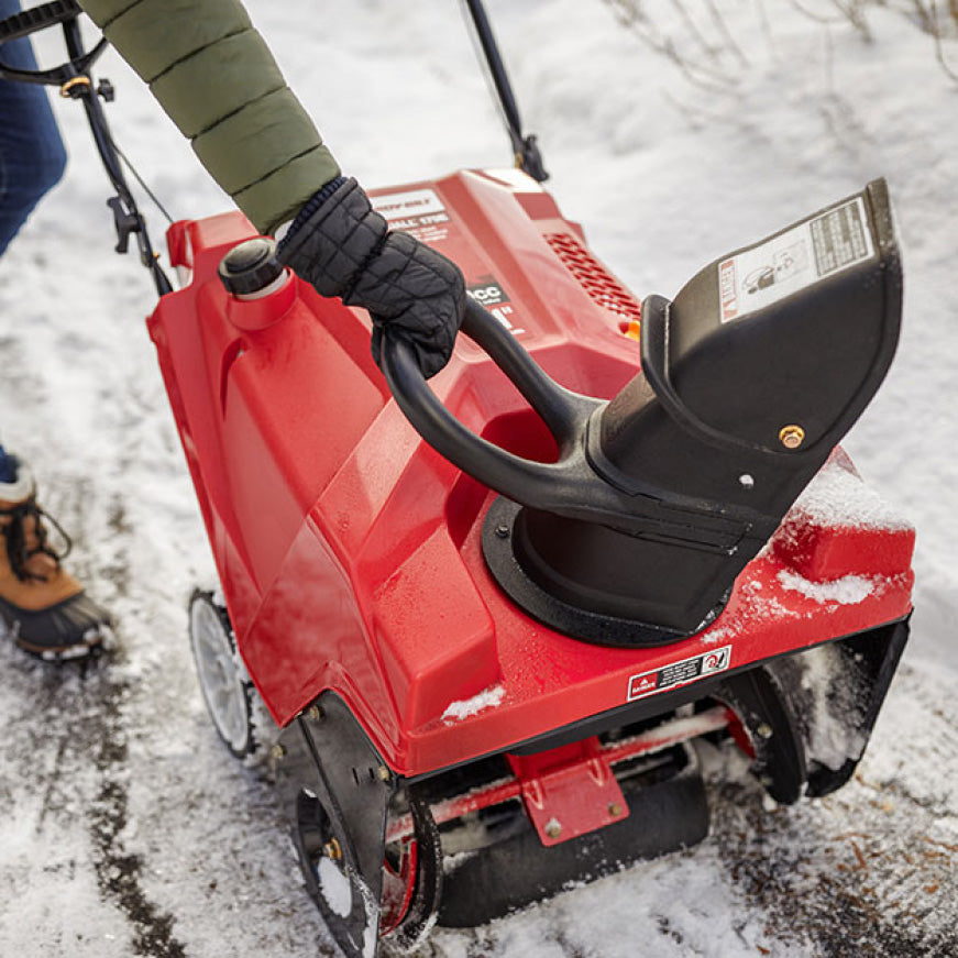 Troy-Bilt Squall 21 in. 123 cc Single-Stage Gas Snow Blower with E-Z Chute Control Model 123R (Open Box)