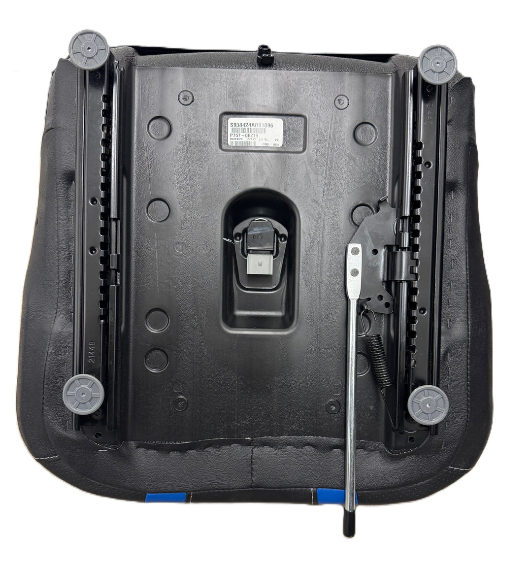 Cub Cadet Zero Turn Riding Mower Seat with Adjustable Rails | 757P06219 / 757-06219 / 757-06094