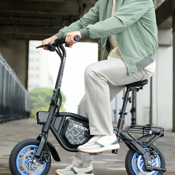 Jetson Bolt X Electric Foldable Ride-On Bike | 250W Motor | 15.5 MPH | 15 Mile Range | LED Display | Cruise Control | Cargo Rack | In-Store Exclusive