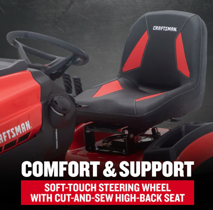 Craftsman T2200K | 42-in 20 HP 725cc Hydrostatic Riding Mower