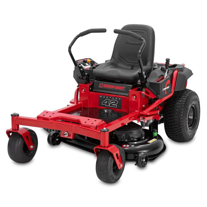 Troy-Bilt Mustang Z42 42 in. Zero-Turn Mower | 547cc Engine | Dual Hydrostatic Transmissions | High-Back Seat