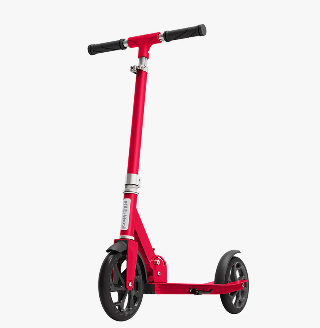 Jetson Hex 8” Big Wheel Kick Scooter | Foldable Design | Adjustable Handlebar | Rear Foot Brake | Ages 8+ | 220 lb Capacity | In-Store Exclusive