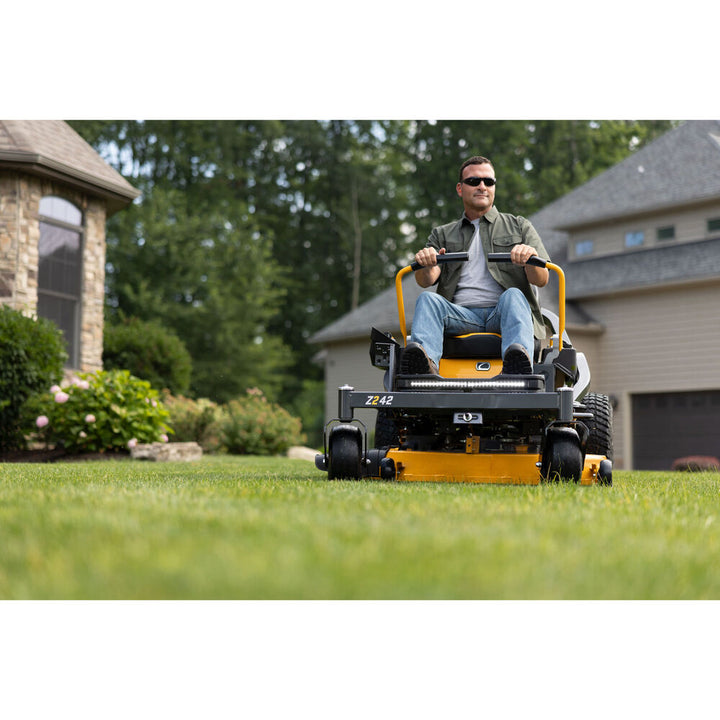 Cub Cadet Z2 42 | 42-in. 21.5 HP Zero-Turn Lawn Mower | 726cc Kawasaki Engine | Fabricated Deck | High Back Seat (Open Box)
