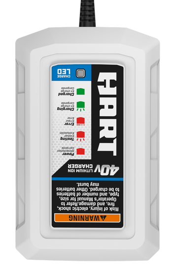 Restored Hart 40V Lithium-Ion Battery Charger | Charger Only (Refurbished)
