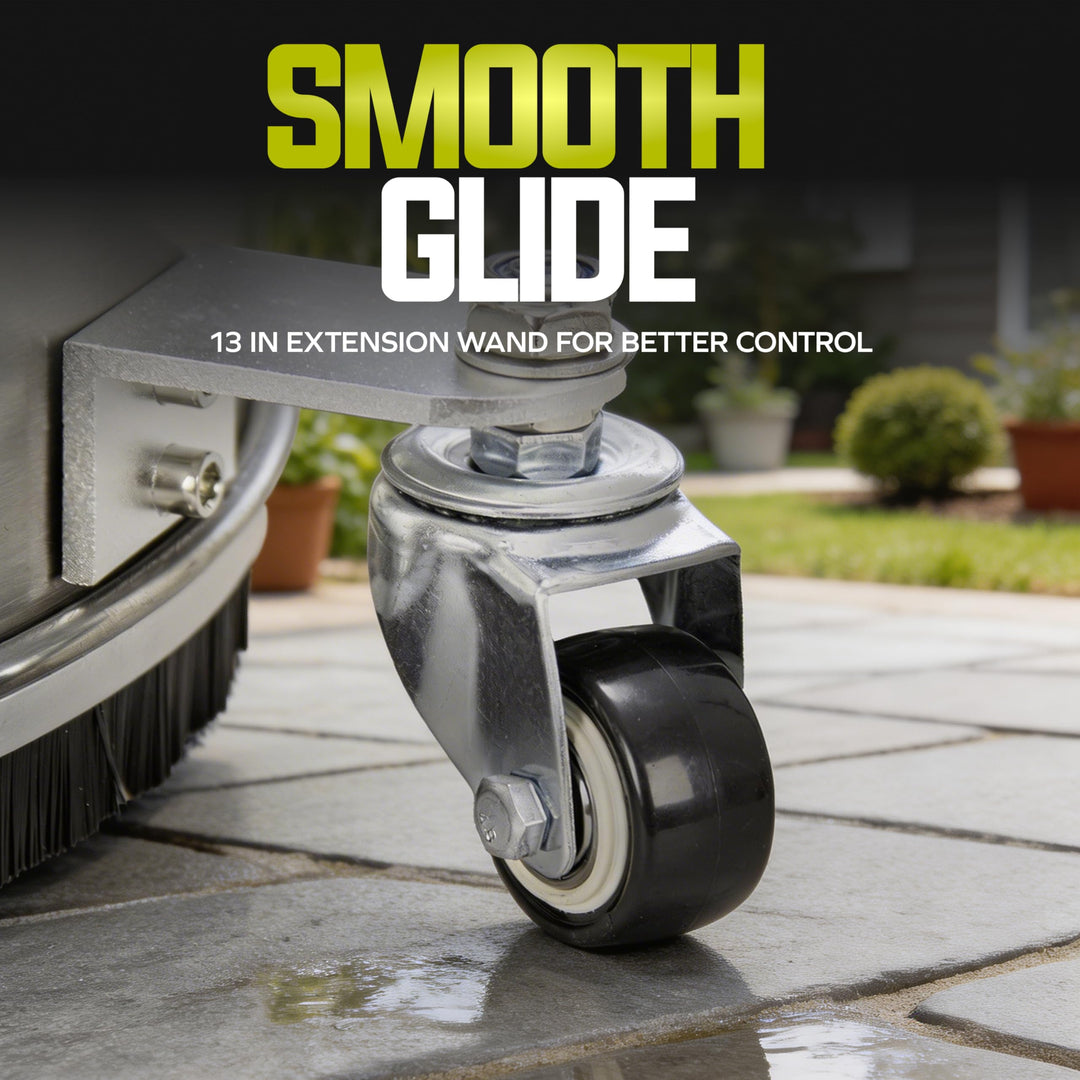 Restored Sun Joe 13-Inch Universal Surface Cleaner Pressure Washer Attachment | 4000 PSI | 4.0 GPM Flow Rate | SPX-SC14 (Refurbished)