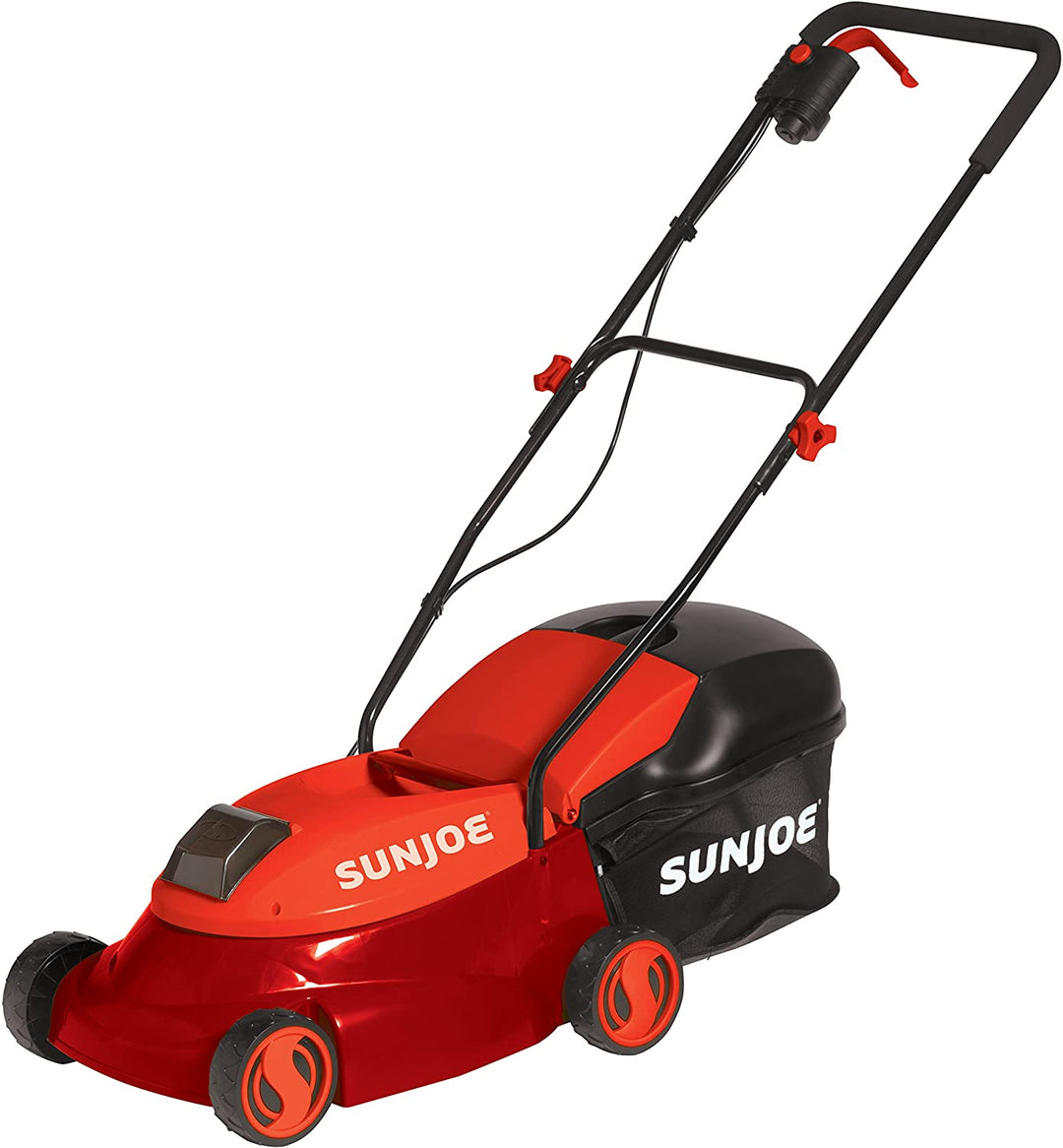 Restored Sun Joe MJ401C-XR Cordless Lawn Mower | 14 inch | 28V | 5 Ah | Brushless Motor (Refurbished)